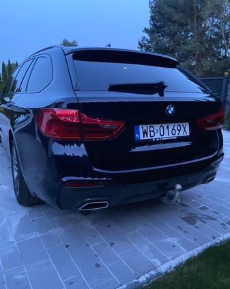 BMW Seria 5 cena 129900 przebieg: 176000, rok produkcji 2018 z Libiąż małe 352